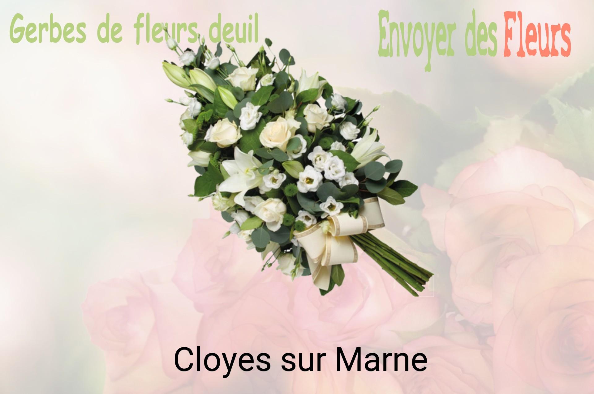 Gerbe de fleurs de deuil livrée à Cloyes-sur-Marne